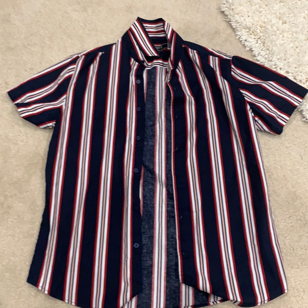 unisex forever 21 button down